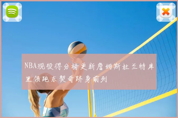 NBA现役得分榜更新詹姆斯杜兰特库里领跑东契奇跻身前列