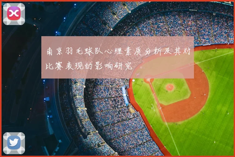 南京羽毛球队心理素质分析及其对比赛表现的影响研究
