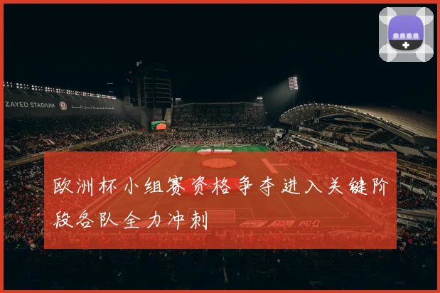 欧洲杯小组赛资格争夺进入关键阶段各队全力冲刺